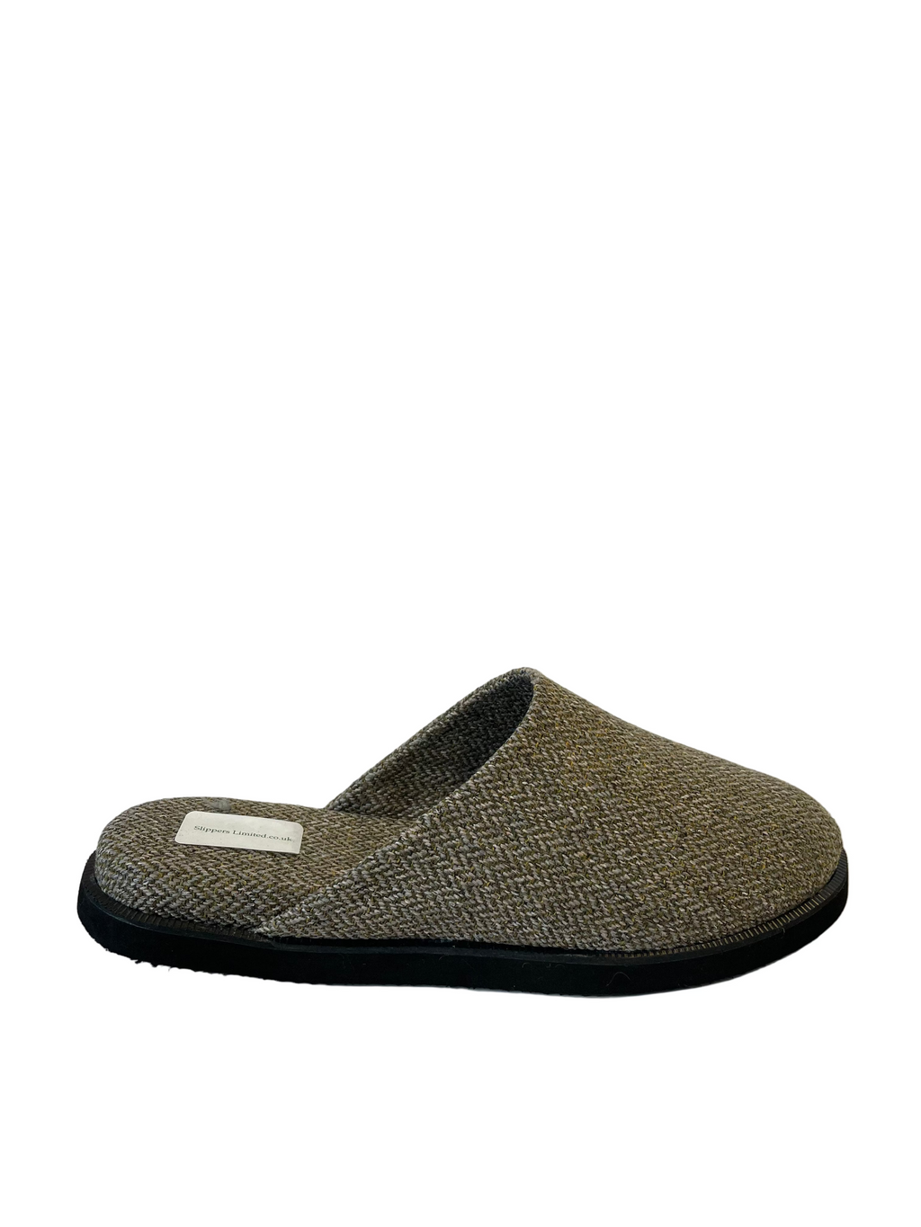 Grace — Handmade Herringbone Slipper