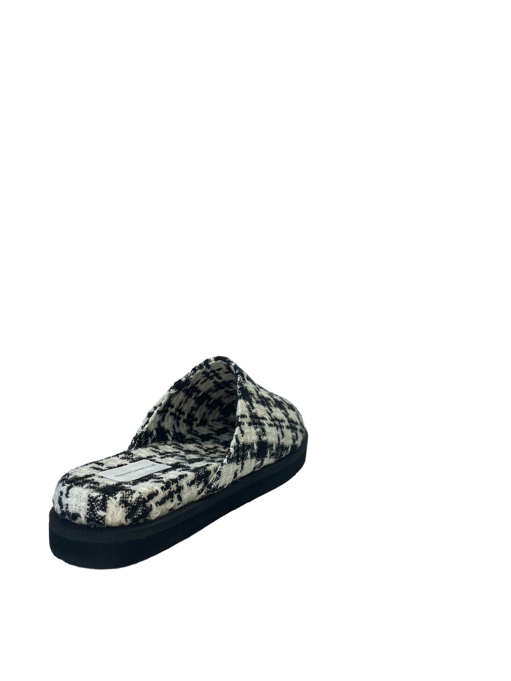 Checkered Squares - Black